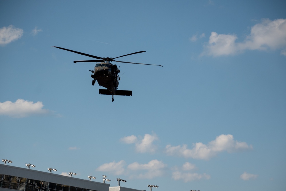 Pope, Seymour Johnson Airmen Take Part in NASCAR Memorial Day Weekend Activities