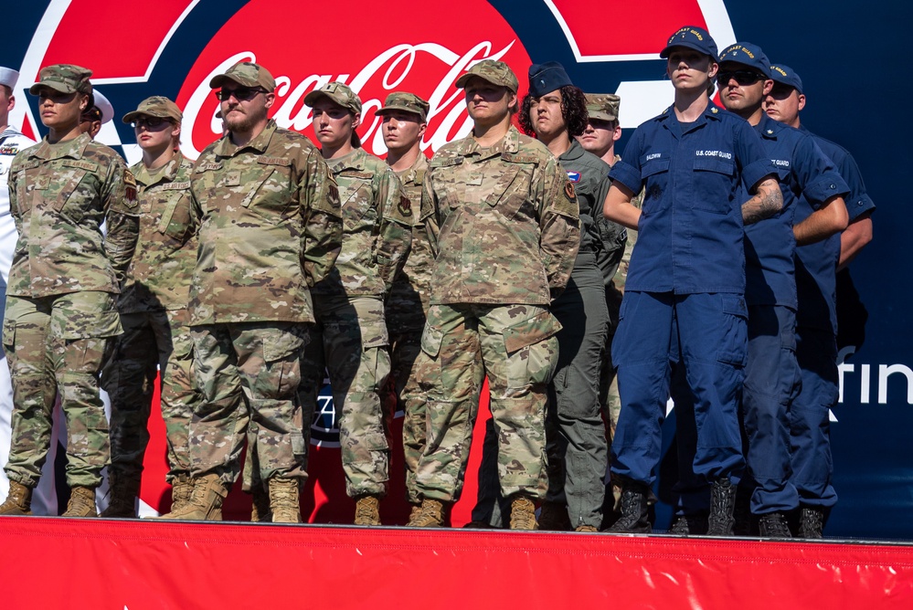 Pope, Seymour Johnson Airmen Take Part in NASCAR Memorial Day Weekend Activities