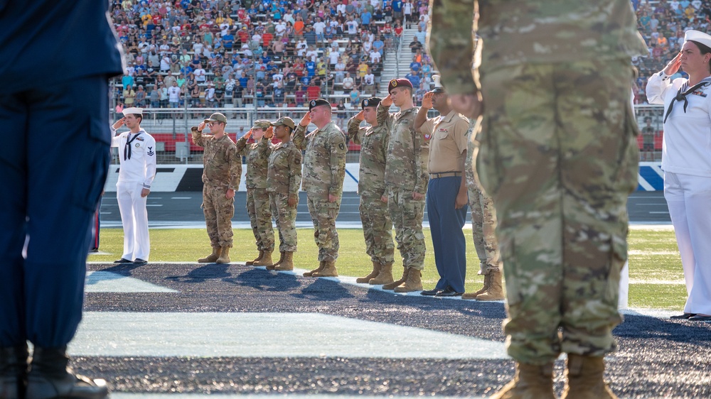 Pope, Seymour Johnson Airmen Take Part in NASCAR Memorial Day Weekend Activities