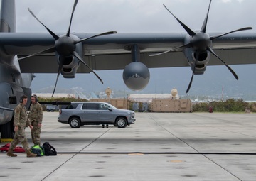 AC-130J Ghostrider Gunship at MCBH for RIMPAC 2022