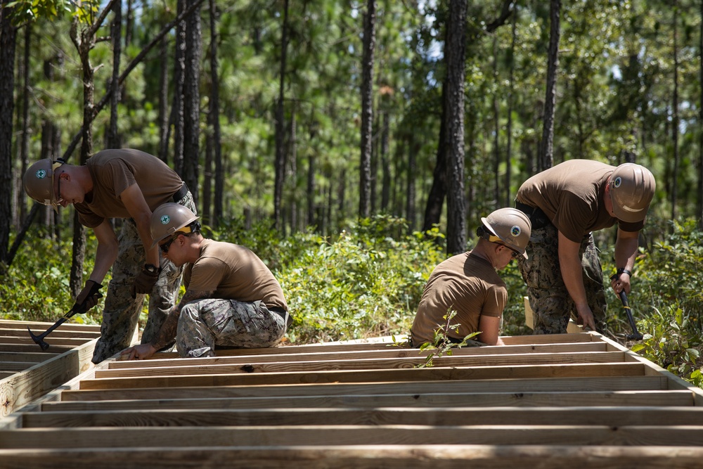 8th Engineer Support Battalion constructs defensive positions during Summer Pioneer 22 (Day 3)