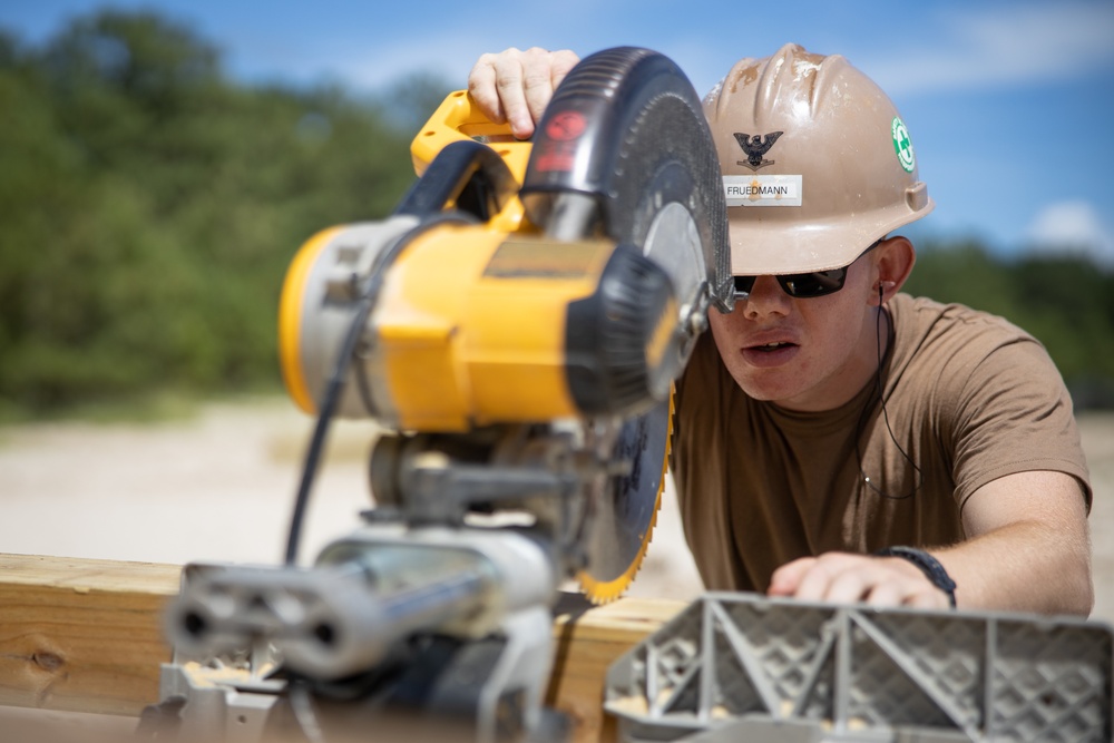 8th Engineer Support Battalion constructs defensive positions during Summer Pioneer 22 (Day 3)