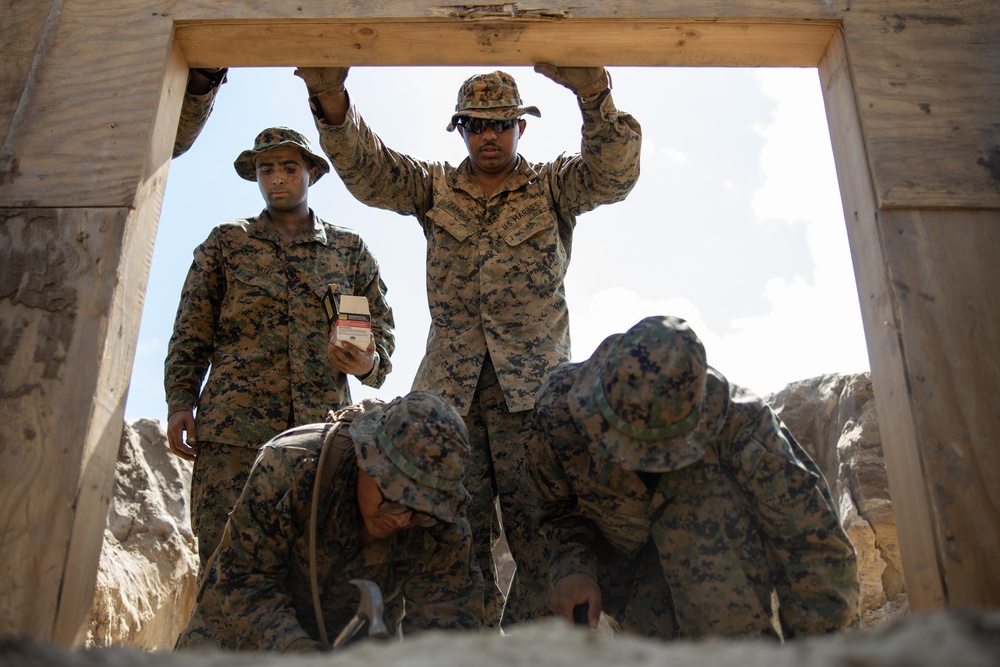 8th Engineer Support Battalion constructs defensive positions during Summer Pioneer 22 (Day 3)