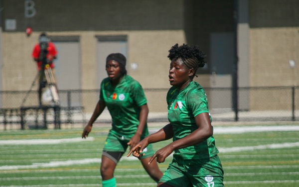 Cameroon tops Germany 3-0 in CISM Women's Football World Military Championship