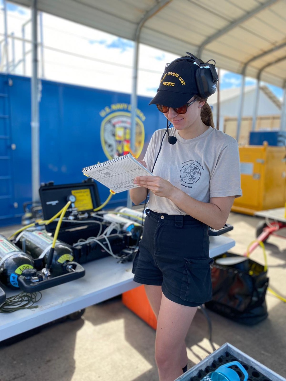 Canadians and US Divers hone salvage techniques