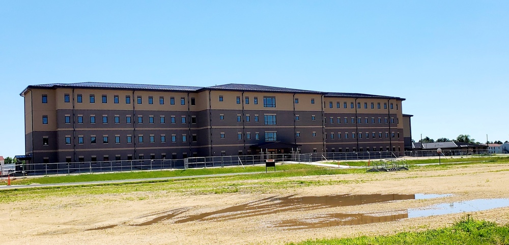 Fort McCoy’s fiscal year 2020-funded barracks project stands at 95 percent complete