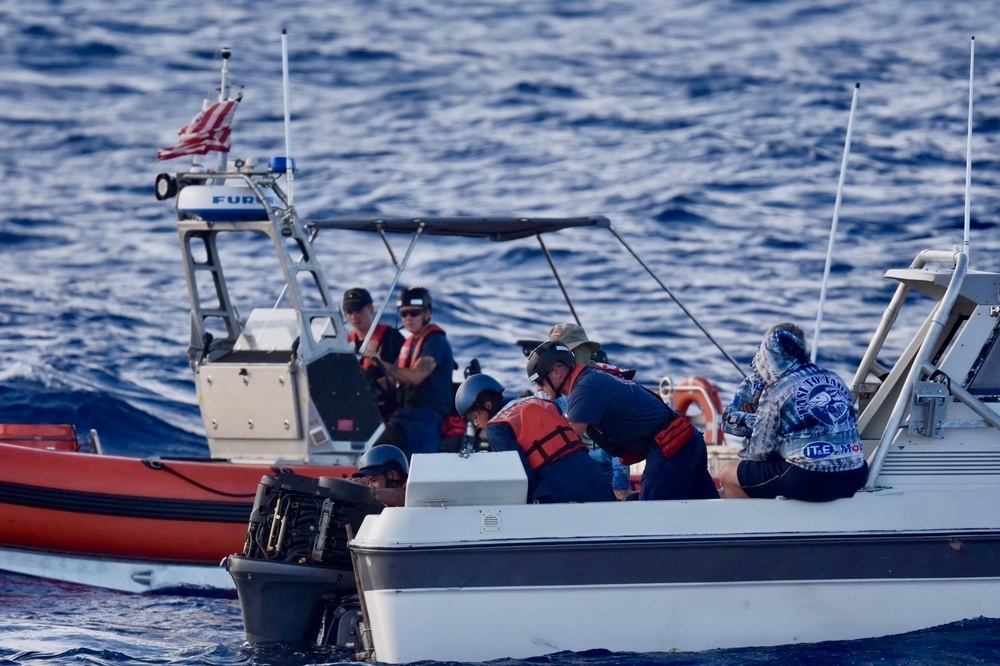 U.S. Coast Guard assists anglers, works with partners during international tournament