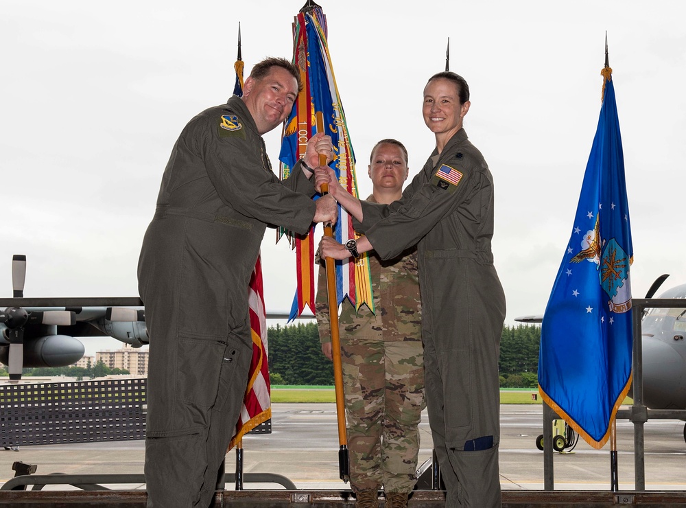 36th AS change of command