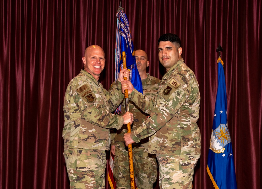 374th MXS change of command