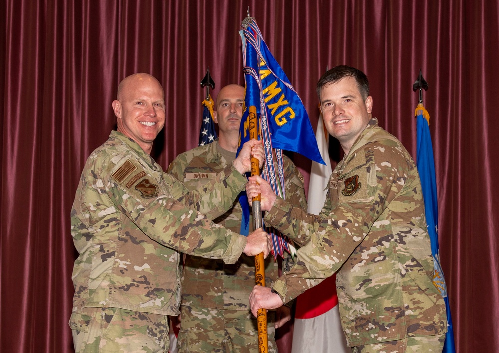 374th MXS change of command