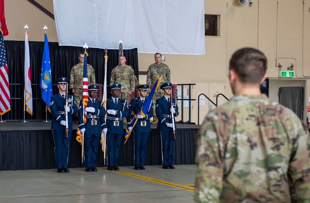 374th MSG change of command