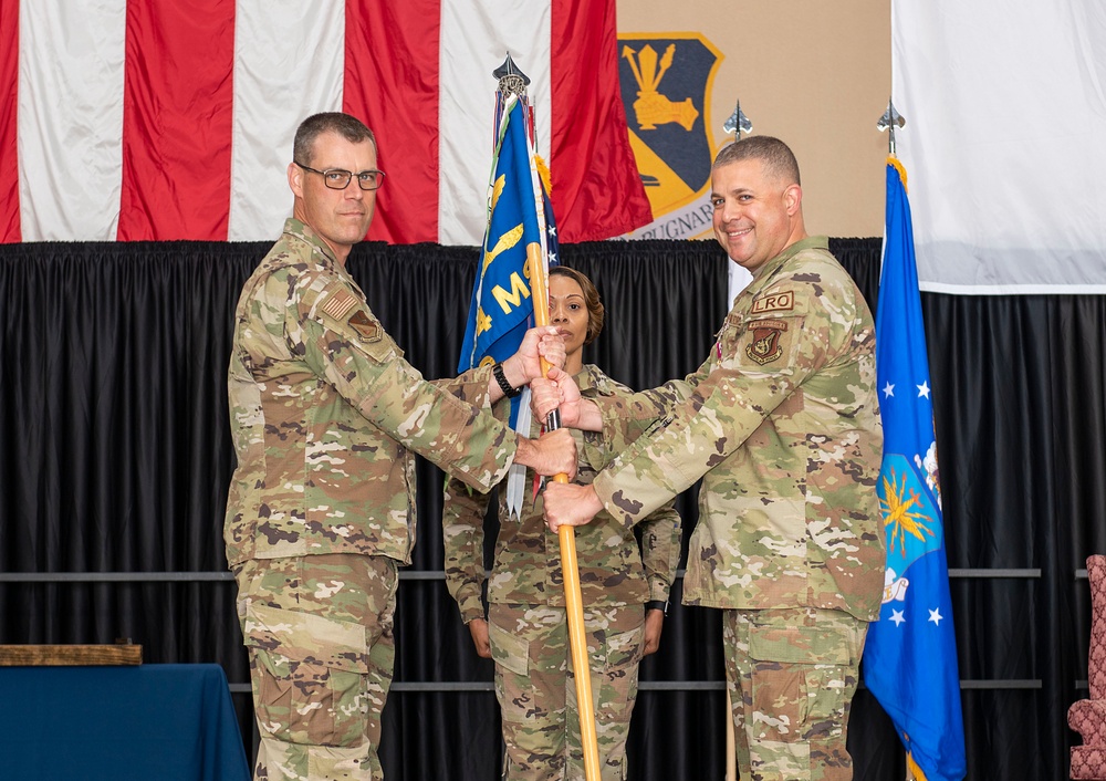 374th MSG change of command