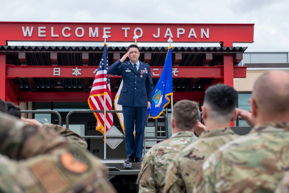 730th AMS change of command