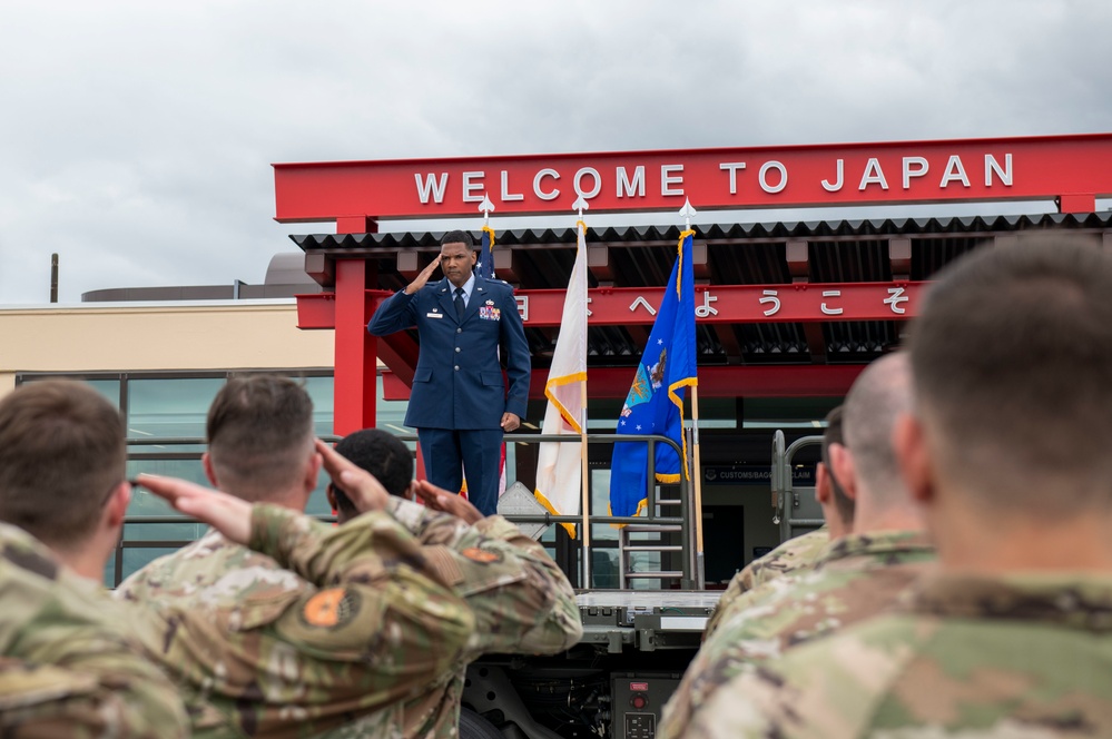 730th AMS change of command