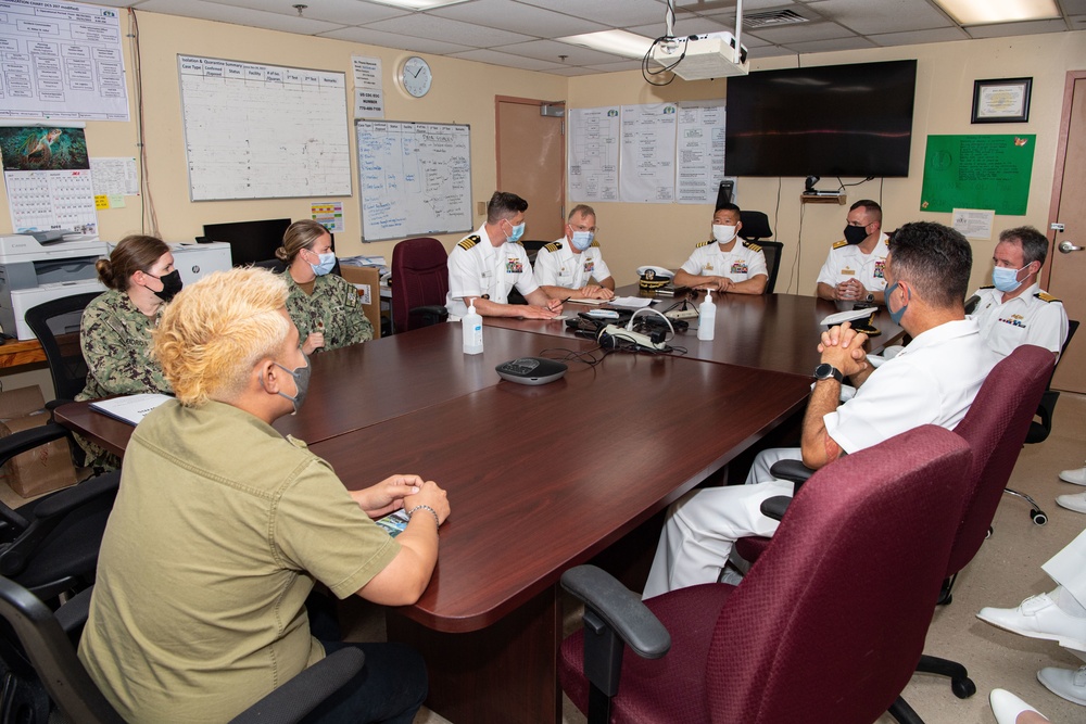 Pacific Partnership 2022 Leadership Tour Belau National Hospital