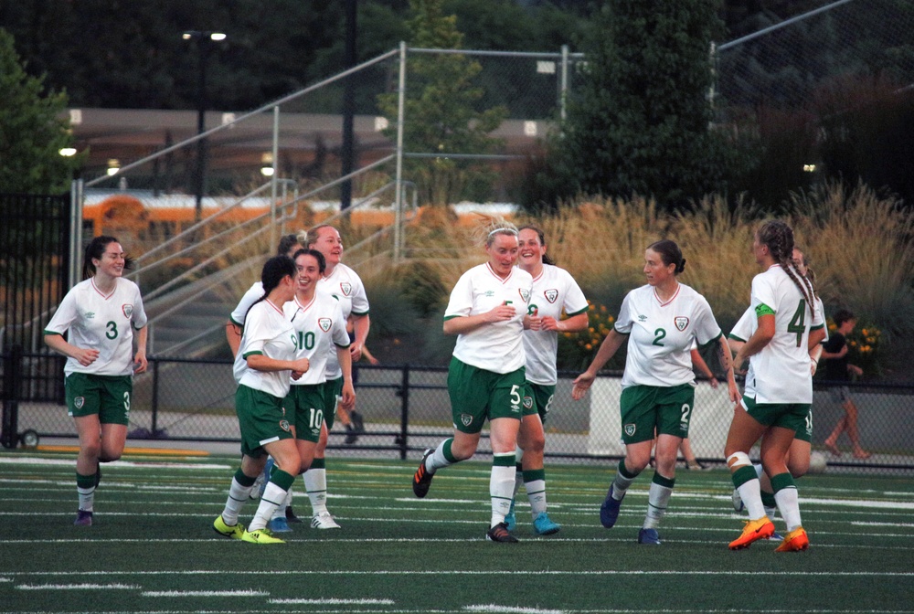Ireland wins their first CISM Women's Football Championship Match