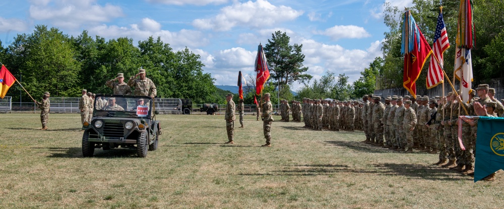 10th Army Air &amp; Missile Defense Command Change of Command