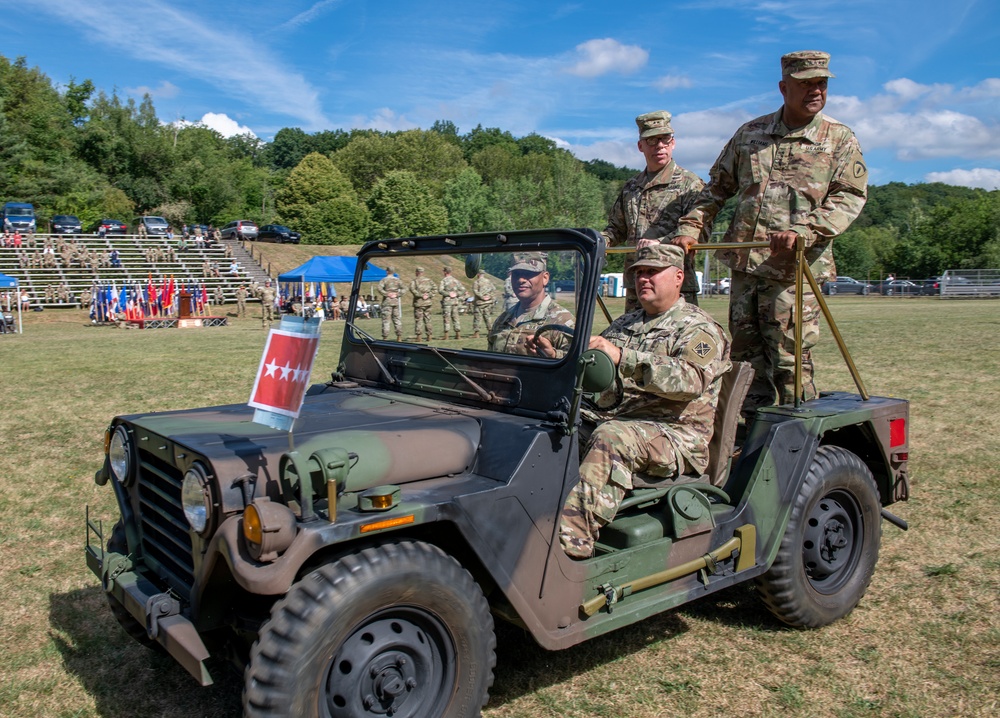 10th Army Air &amp; Missile Defense Command Change of Command