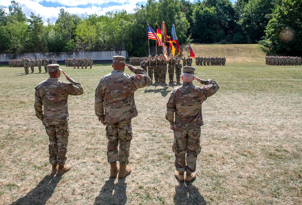 10th Army Air &amp; Missile Defense Command Change of Command