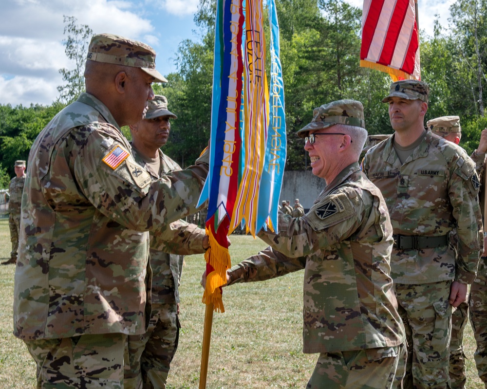 10th Army Air &amp; Missile Defense Command Change of Command