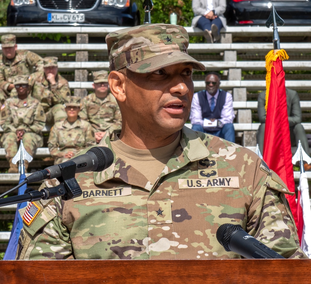 10th Army Air &amp; Missile Defense Command Change of Command