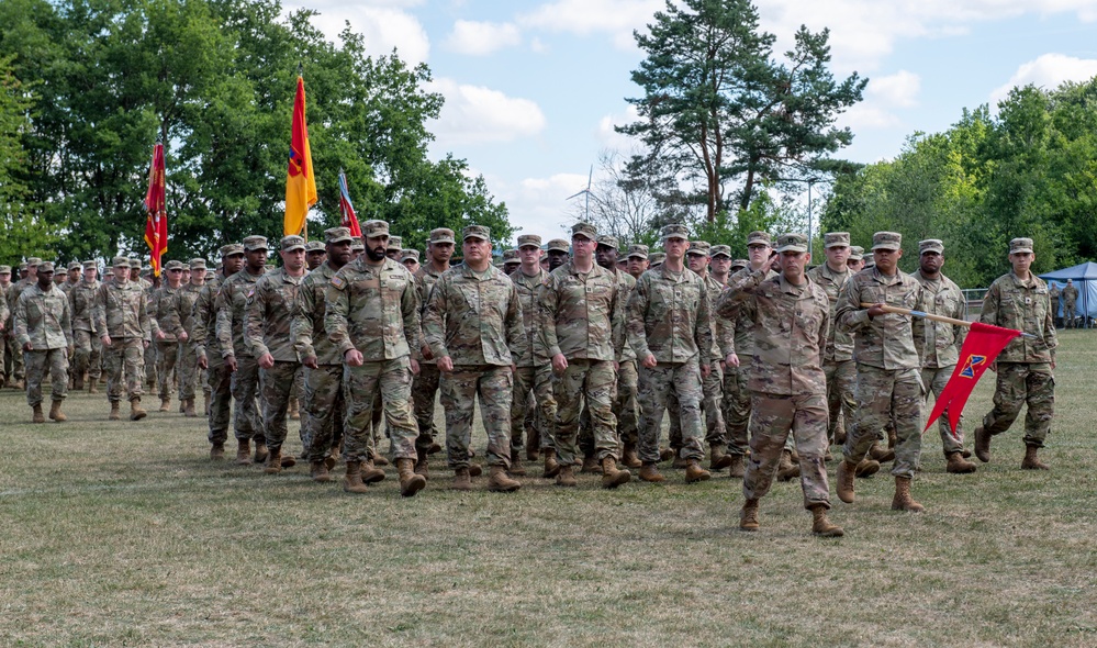 10th Army Air &amp; Missile Defense Command Change of Command