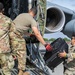 Greywolf Brigade offloads equipment