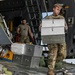 Greywolf Brigade offloads equipment