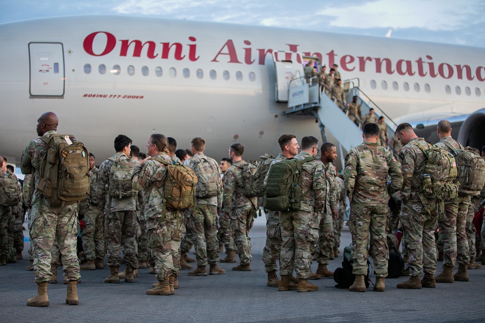 Greywolf Brigade arrives in Poland