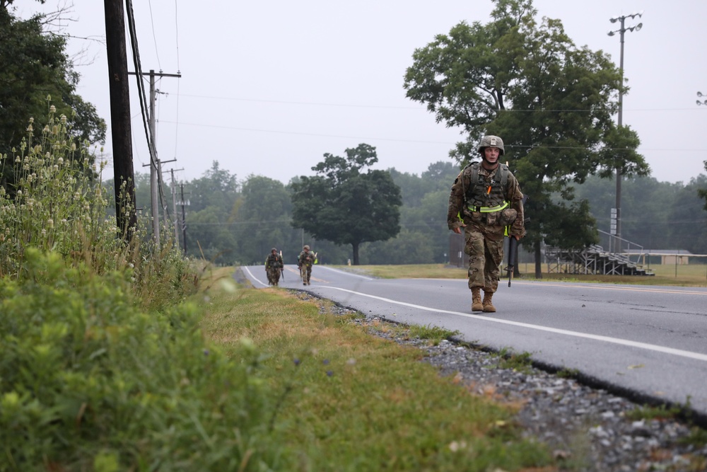 DVIDS Images Warrant Officer Candidates complete 10K ruck march