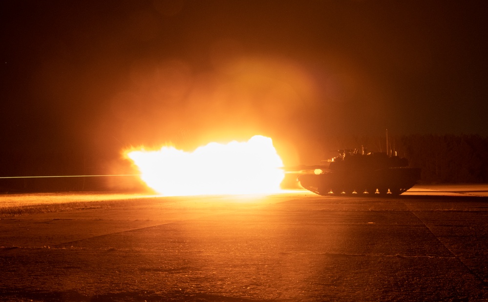 1-3ID conducts Live Fire with M1A2 Abrams