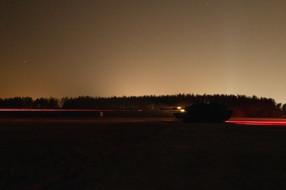 1-3ID conducts Live Fire with M1A2 Abrams