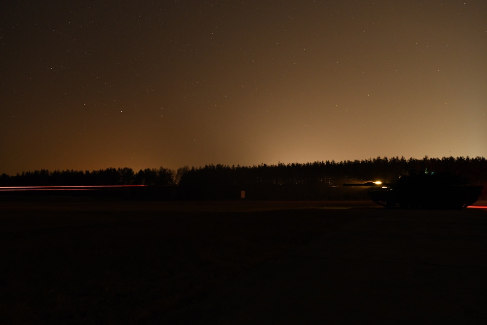 1-3ID conducts Live Fire with M1A2 Abrams