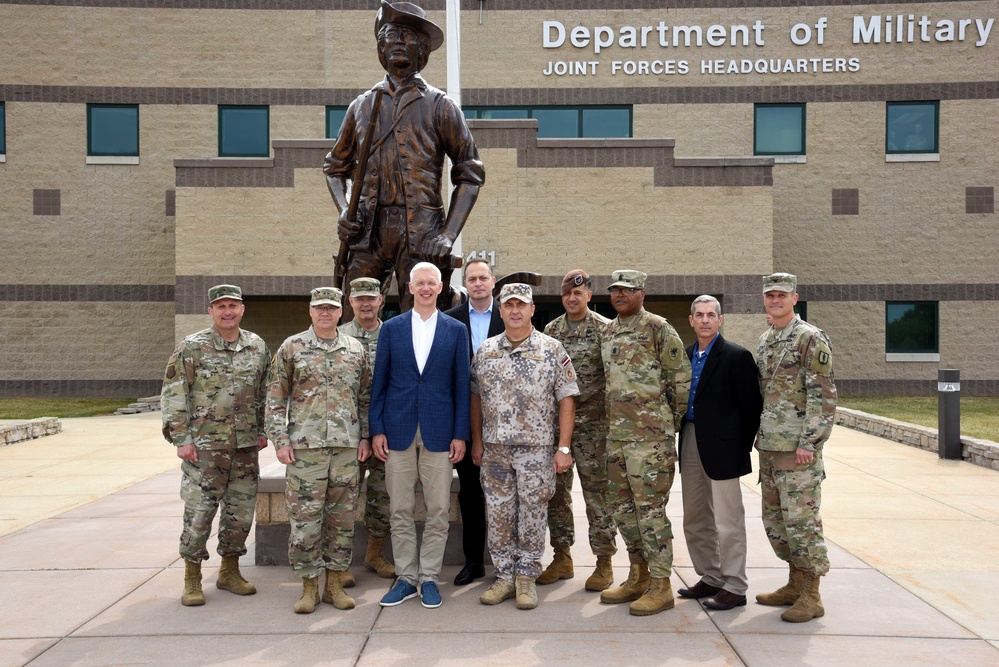 Michigan National Guard welcomes Prime Minister to recognize 100 years of U.S.-Latvia diplomatic relations