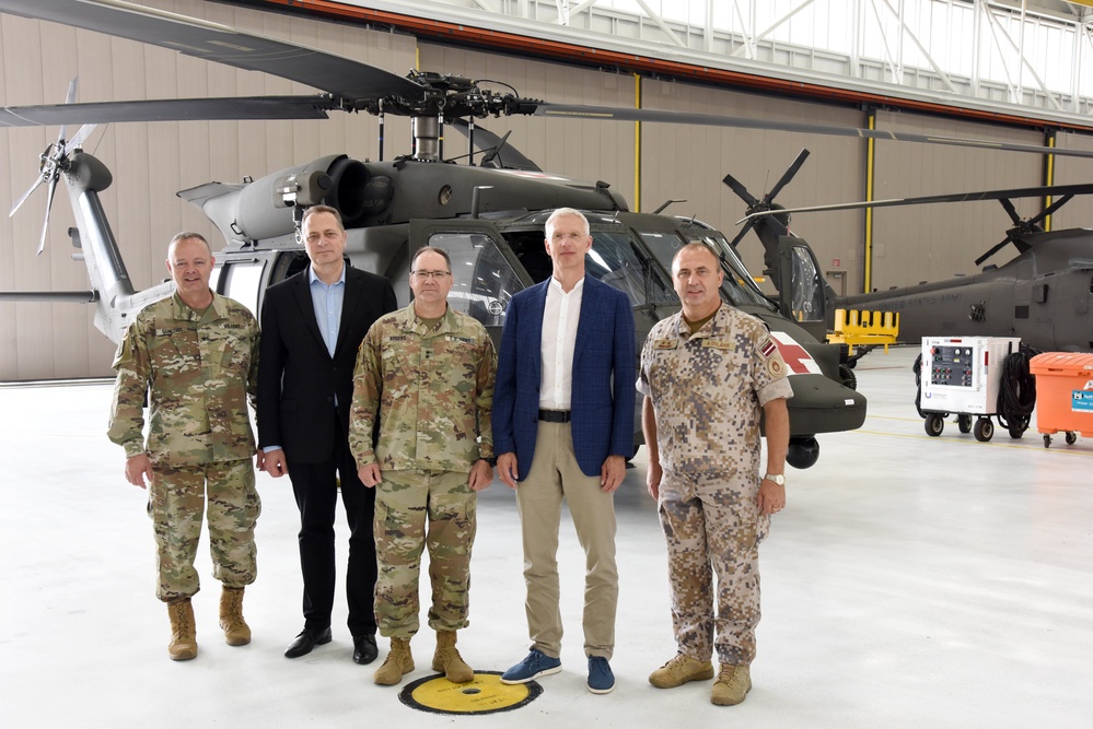 Michigan National Guard welcomes Prime Minister to recognize 100 years of U.S.-Latvia diplomatic relations