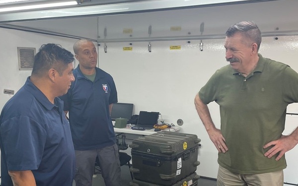 Ukraine defense official receives briefing on 405th AFSB tele-maintenance program