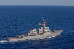 The USS Bainbridge is on a scheduled deployment in the U.S. Naval Forces Europe area of operations, employed by U.S. Sixth Fleet to defend U.S., Allied and Partner interests.