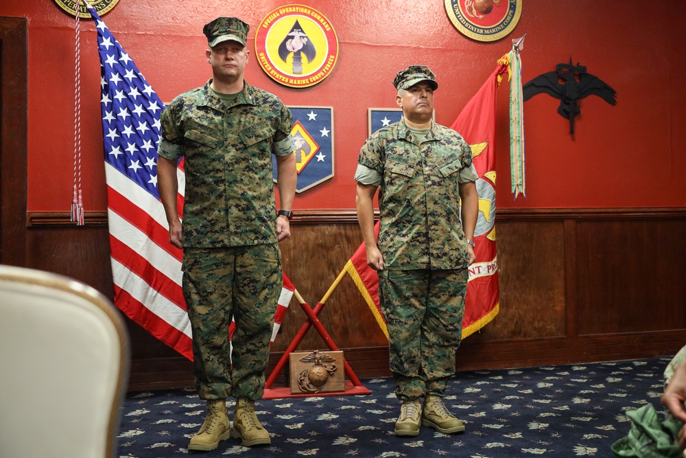 Deployment Processing Command Reserve Support Unit-East Change of Command Ceremony