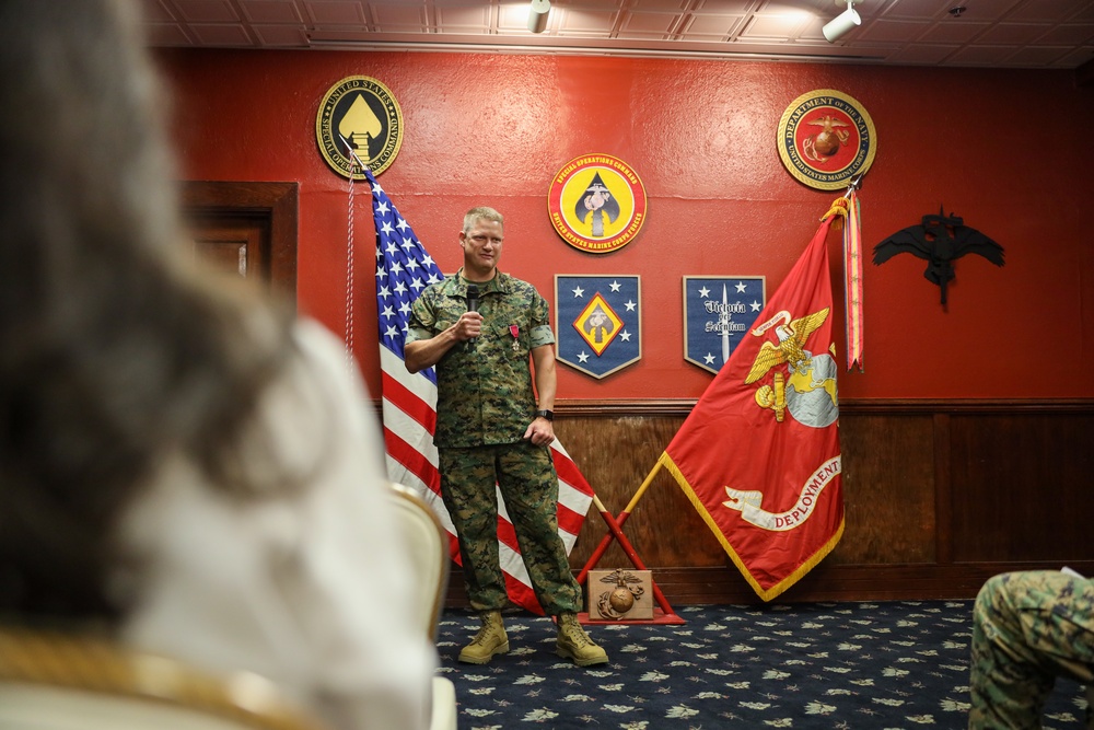 Deployment Processing Command Reserve Support Unit-East Change of Command Ceremony