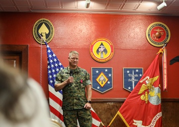 Deployment Processing Command Reserve Support Unit-East Change of Command Ceremony