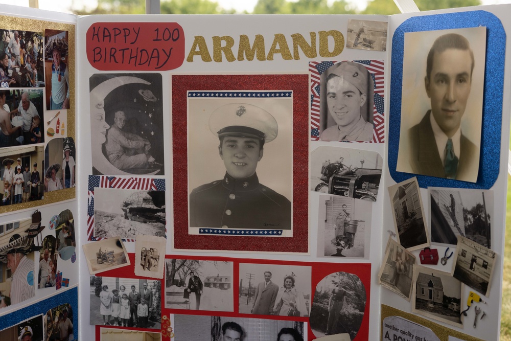 Marine World War II Veteran - 100th Birthday Celebration