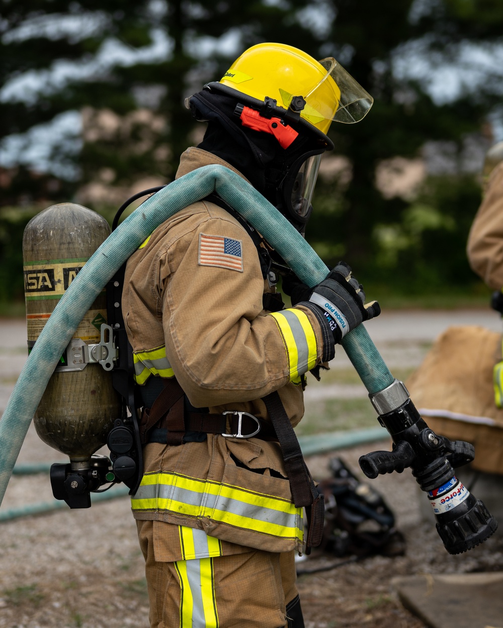 Live burn training