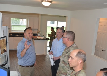 Fort Lee celebrates reopening of newly renovated military homes