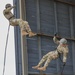 Air Assault Students Rappel The Tower