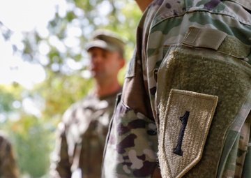 1ID deputy commanding officer visits Biedrusko Training Area