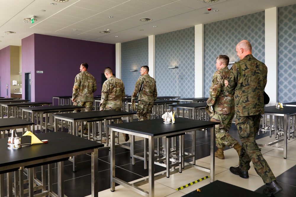 1ID deputy commanding officer visits Biedrusko Training Area