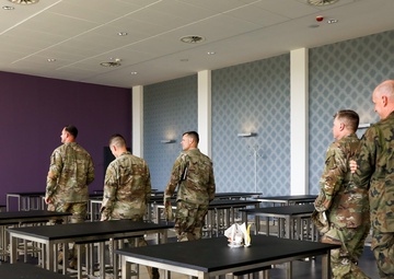 1ID deputy commanding officer visits Biedrusko Training Area