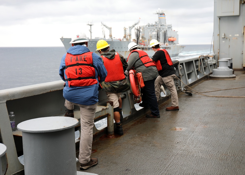 USNS Medgar Evers (T-AKE 13) Underway