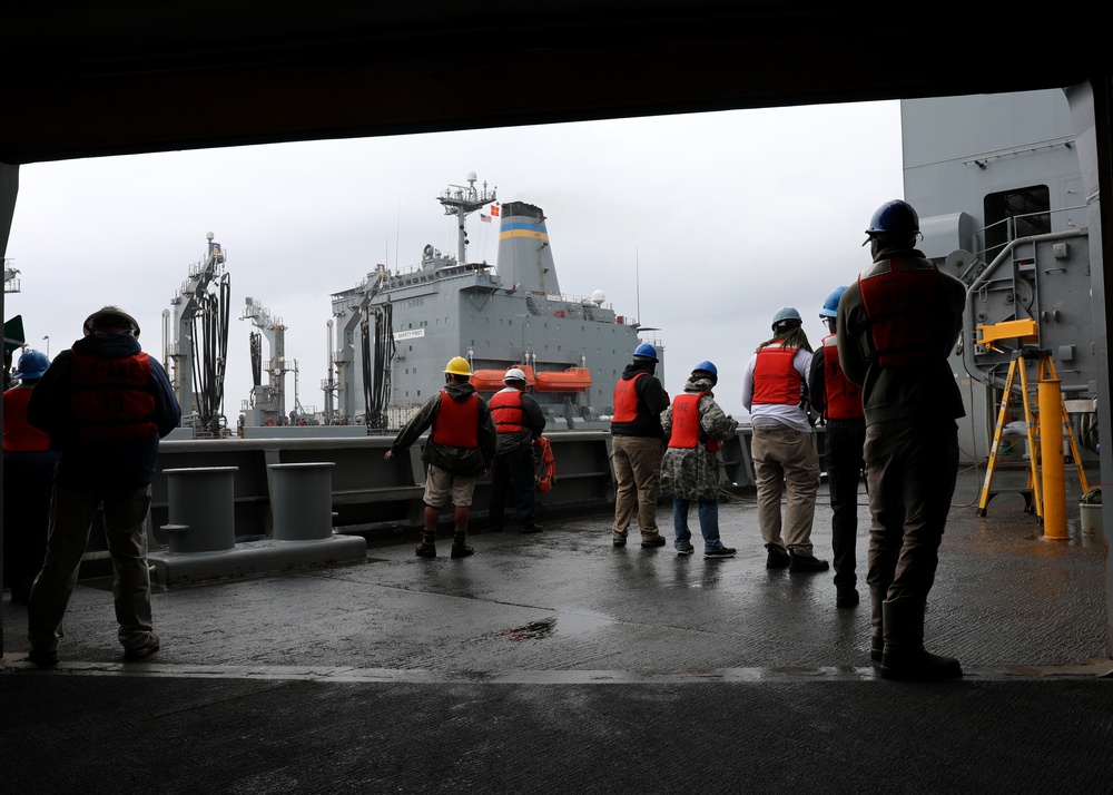 USNS Medgar Evers (T-AKE 13) Underway