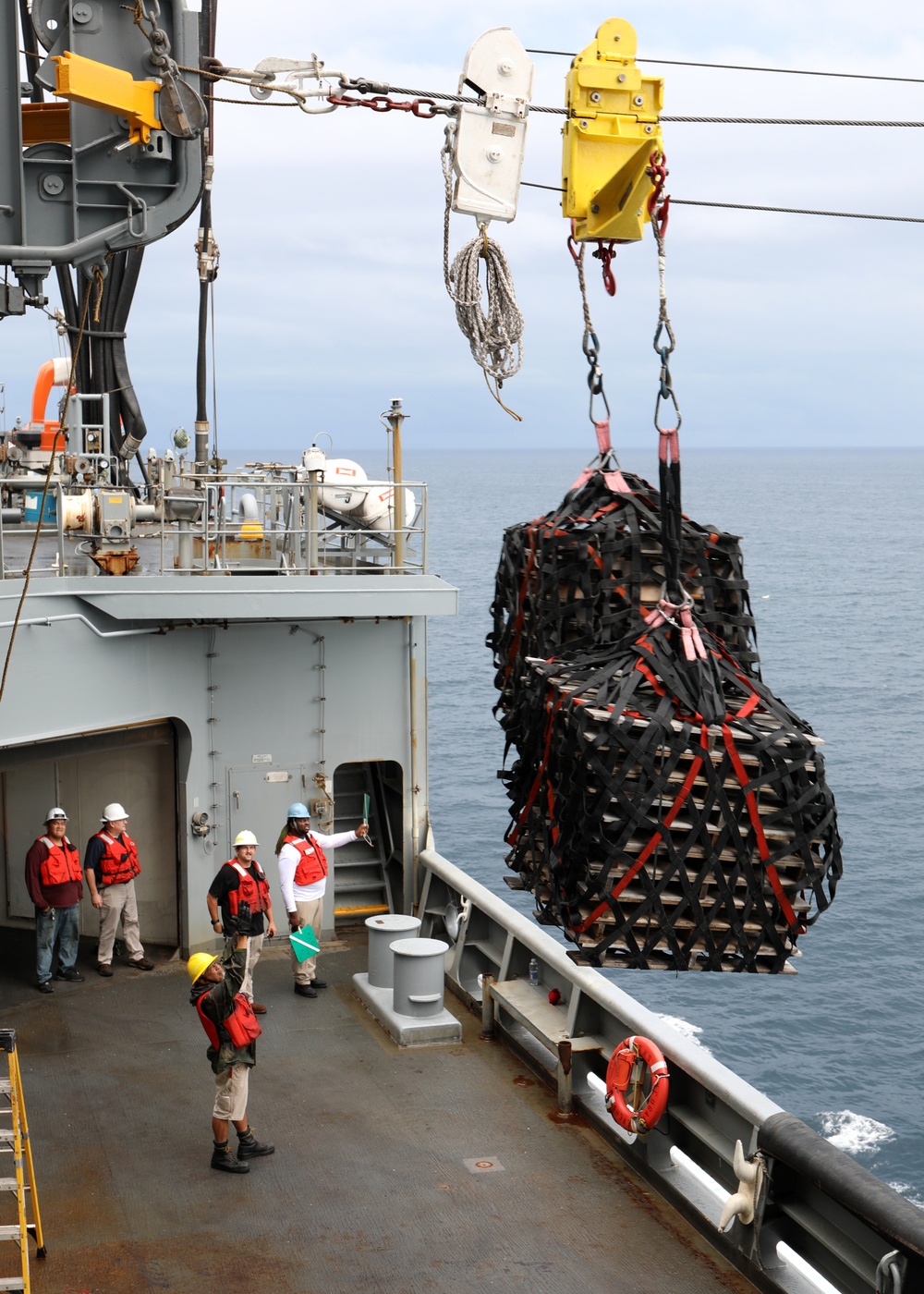 USNS Medgar Evers (T-AKE 13) Underway